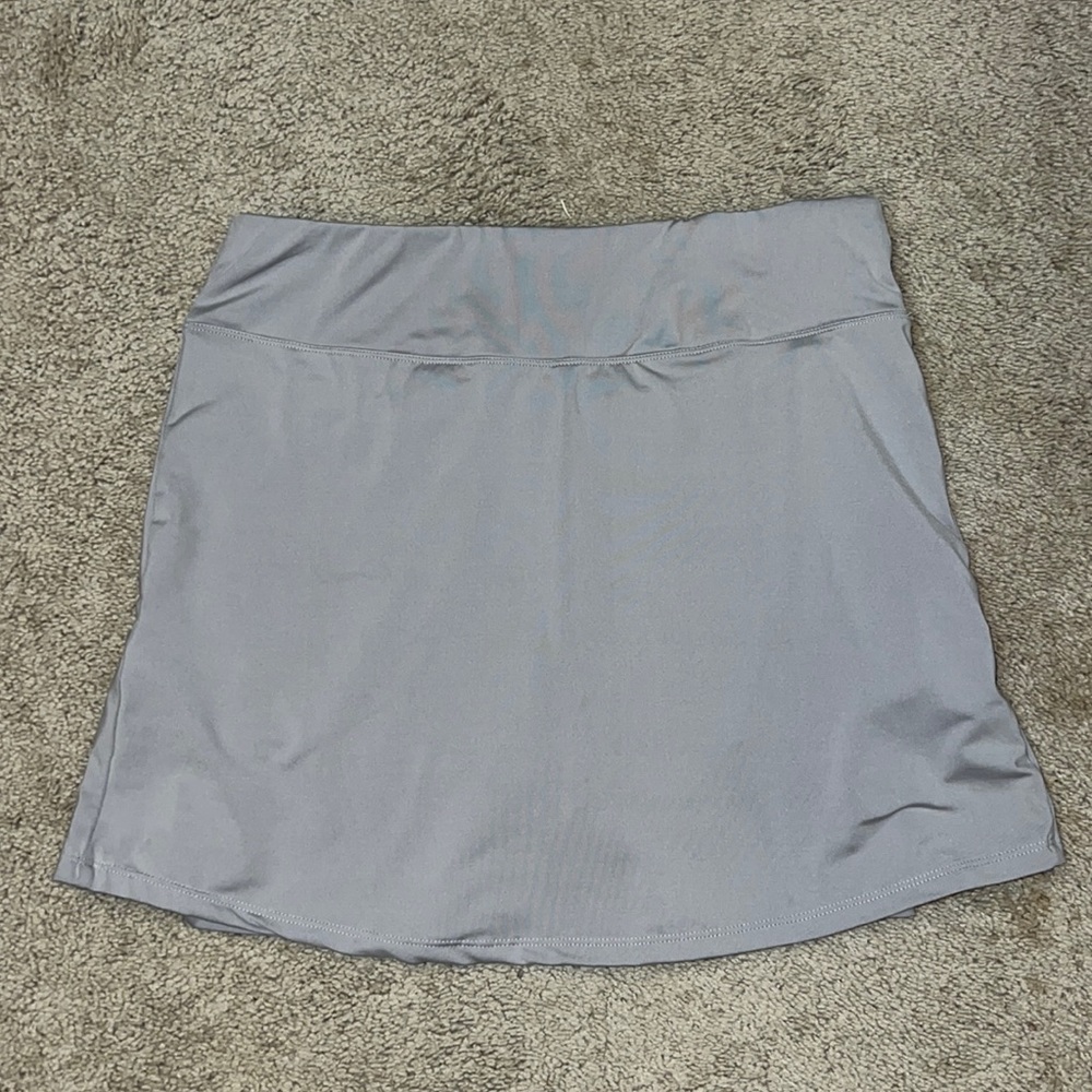 GRAY TENNIS SKIRT